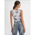 thumbnail image 6 of Sleeveless Printed Blouse, 6 of 7