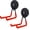 Large Hook - 2 Pack, variant on Heavy Duty  Hooks -  Storage Utility  Hook with Anti-Slip Rubber Coating for Power Tools, Garden Equipment, Pegboard, Garage & Workshop Use (Medium Hook - 2 Pack)