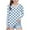 Blue, variant on ShomPort Toddler Girls Polka Dot Printed Long Sleeve V-Neck Cute Blouses Casual Base Layer Tees Tops for 3-14 Years