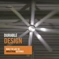 thumbnail image 5 of Bannon High-Volume Industrial Ceiling Fan, 100in., 23,000 CFM, 5 of 6