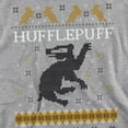 thumbnail image 2 of Harry Potter Hufflepuff Ugly Christmas Unisex Adult Crewneck Sweatshirt, 2 of 5