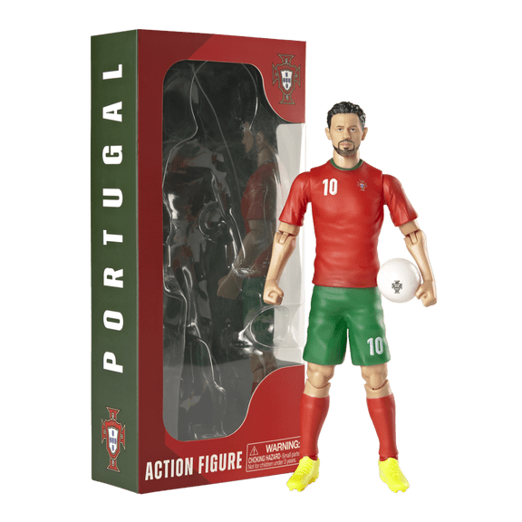 Banbo Toys SOCKERS Portugal National Bernardo Silva 8" Collectible Soccer Action Figure