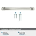 thumbnail image 5 of Amerock Bellamy 6-5/16 inch (160mm) Center-to-Center Satin Nickel Cabinet Pull, 5 of 7