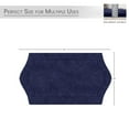 thumbnail image 3 of HOME WEAVERS Waterford Collection Cotton Tufted Bath Rug, 24" x 40", Navy, 3 of 9