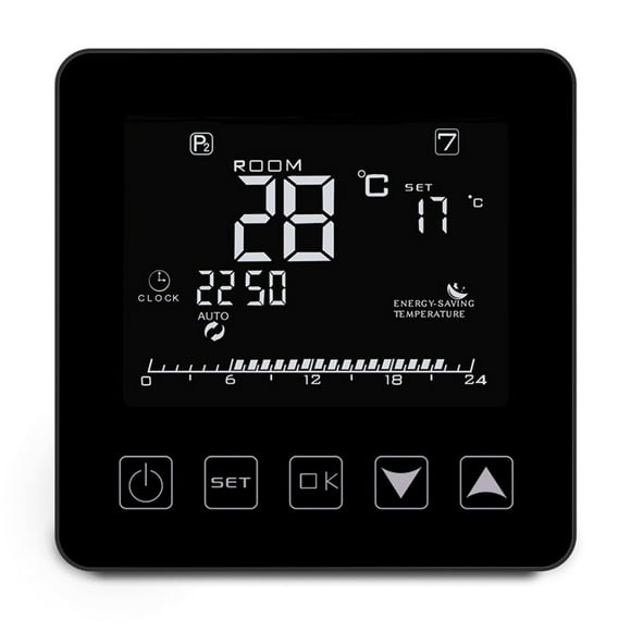 Tuya WiFi Smart Thermostat Electric Floor Heating Water/Gas Boiler Temperature Remote Controller Mobile Phone APP ,Easy to Install