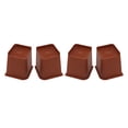 thumbnail image 4 of Bloque de Elevadores de Silla de Cama, apilable 4 piezas l en forma de abs -sen Deslizamiento de 6 Pulgadas de 6 Pulgadas Aumento de Elevador Adicional Espacio de Almacenamiento, 4 of 7