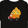 thumbnail image 4 of Inktastic Pizza Lover Food Truck Funny Boys or Girls Long Sleeve Toddler T-Shirt, 4 of 5