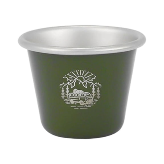 Stainless Steel Outdoor Camping Mugs Light weight Portables Cup for Backpacks