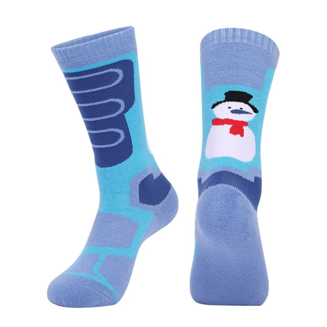 Children's Ski Socks Warm Winter Socks for Boys and Girls Thermal Ski Socks for Kids