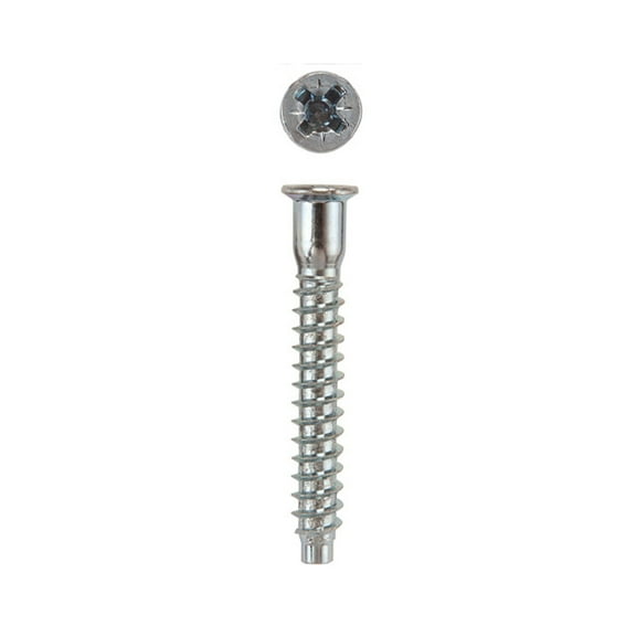 Highpoint 7 Mm X 50 Mm  Confirmat Screws Pozi-Flat Head Zinc 100Pc