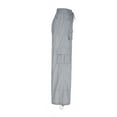 thumbnail image 6 of Lmnyox Loose Cargo Pants for Women Wide Leg Elastic Waist Trousers with Pocket Summer Hiking Workout Lounge Pants, 6 of 7