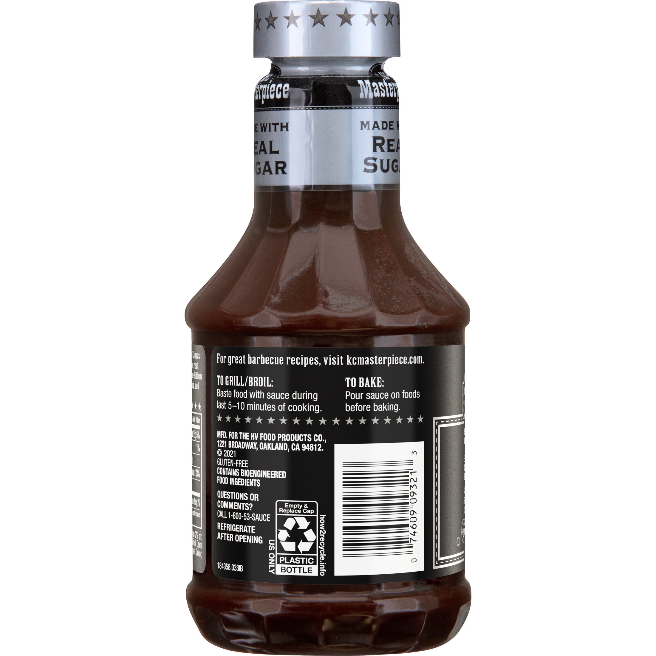 KC Masterpiece Gluten Free Kansas City Classic Barbecue Sauce, 21 fl oz