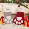 thumbnail image 5 of Horivan 1 Pcs Pet Christmas Stocking Festive Pet Gift Bag with Treats Hanging Pet Stocking for Holiday Pet Decor Christmas Tree Ornament for Pet Lovers Candy Holder for Festive Season, 5 of 6