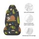 thumbnail image 4 of Balery Funny Sloths In The Forest Funda de Asiento para Auto con Diseño - Cubierta Frontal Suave y Transpirable con Protector Antideslizante- 1 Unidad, 4 of 5