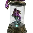 thumbnail image 6 of Purple Dragon Guarding Hatchling Celtic Knot Canister Backflow Incense Burner, 6 of 9