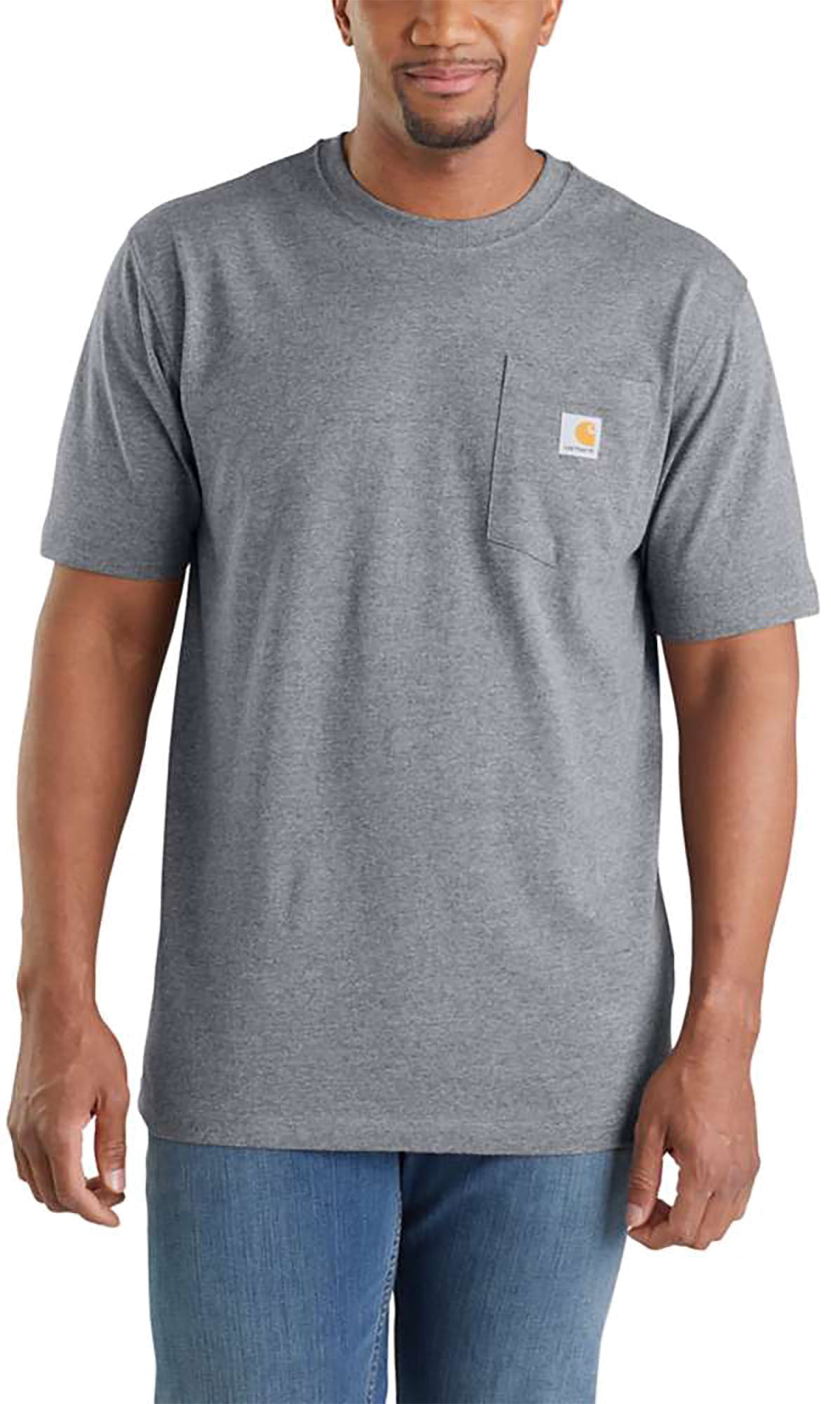 Carhartt Men's Workwear Logo Graphic Pocket T-Shirt - Walmart.com ...