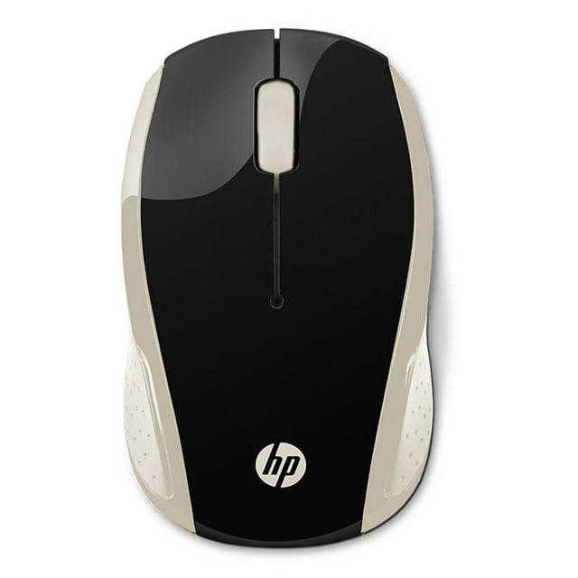 Mouse HP 200 Inalámbrico Dorado