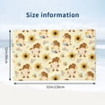 thumbnail image 2 of Bee Honey Honeycomb Bee Bath Towel, Highly Absorbent towels for bathroom Quick Drying Microfiber Bath Towels for Body, Soft Shower Towels for Sport, Yoga, SPA, Gym 27x55in, 2 of 5