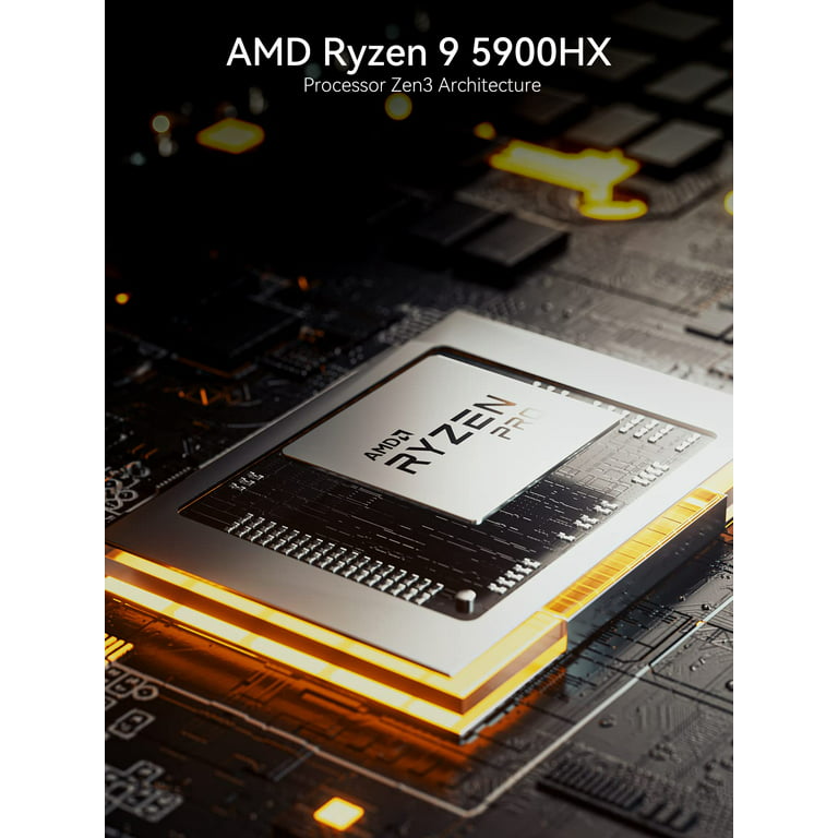 MINISFORUM HX90 AMD Ryzen™ 9 5900HX , 8 Cores/16 Threads Mini PC Windows 10  Pro 16/32GB RAM 512GB SSD Game Mini pc