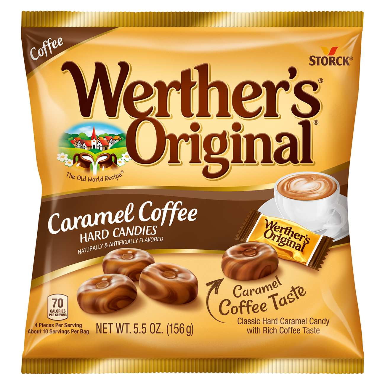 Werthers Soft Caramel, Original ESF27 Salted Caramel Cream 2.22 