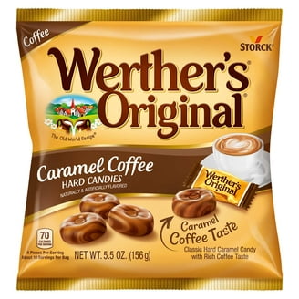 ORIGINAL CHOCOLATE COVERED CARAMELS, 2.22 0Z (pack of 2) WERTHER'S