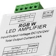 thumbnail image 2 of 2X RGB/RGBW 5050 Amplifier Controller Work with 4Pin/5Pin DC12V/DC24V 5050SMD, 2 of 5