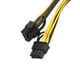 thumbnail image 3 of 3x PCI de Doble Puerto Pines a 6 Pines Cable de Alimentación 18AWG, 3 of 9