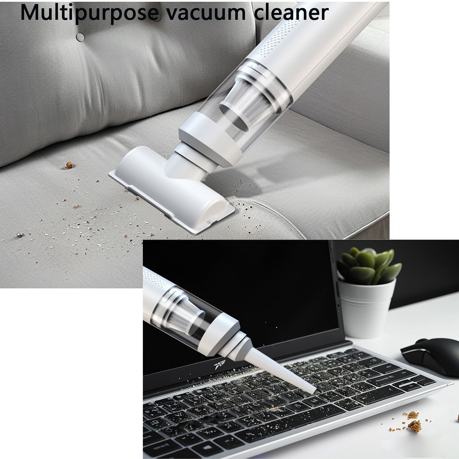 Car Vacuum, Car Vacuum V15 Pro, Multifunctional Portable Vacuum for Home Office Car Black