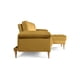 thumbnail image 4 of Sala Modular Reversible Makora Cavalli Con Memory Foam, Color Mostaza, Lino Respaldo Reclinable De 3 posiciones., 4 of 9