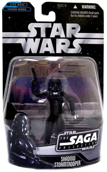 Star Wars Stormtrooper holograma Encarte Vermelho da coleção da Saga TSC 2006