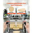 thumbnail image 3 of KFFKFF Electric Tortilla Maker, Automatic Corn Tortilla Making Machine with Non-Stick Coating and Two Molds(4 in + 6 in), Electric Chapatti Machine, 3 of 9