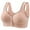 Beige, variant on GEWSEY Daisy Bras for Older Women Front Closure Push up Bra No Underwire Senior Bra with Snaps 2025 Upgraded Breathable Cotton Bras Light Purple, 40