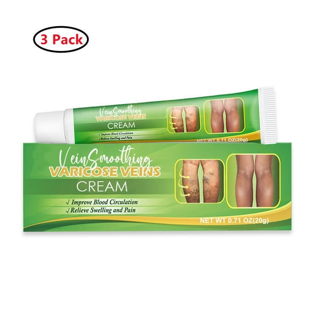 3 Pack Vein Care Fading Cream,Anti Varicose Vein Soothing Leg, Improve