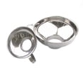 thumbnail image 1 of 2 Pcs Set Funnel for Wide and Regular Jars Useful Stainless Steel Wide Mouth Canning Funnel Large Mo, 1 of 5