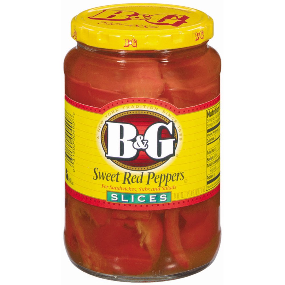 SWEET RED PEPPER SLICES