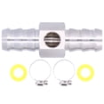 thumbnail image 3 of Fuel Line T-Fitting, Easy Installation 1/2in Universal Fuel Hose Adapter Stainless Steel  for Car, 3 of 7