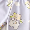 thumbnail image 4 of Conjuntos de blusas y camisas de cuello redondo y manga larga para niños con estampado forrado de vellón para mayor calidez Conjunto de ropa de dormir de manga larga con cuello redondo para el hogar d, 4 of 8