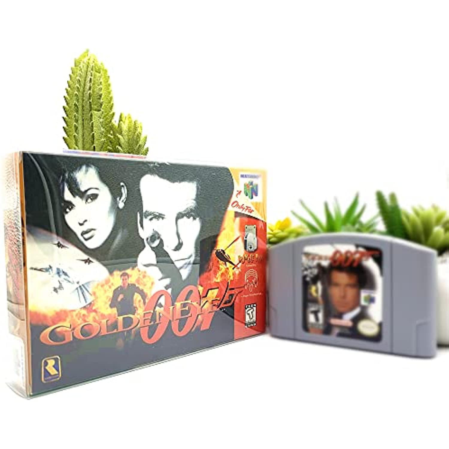 Goldeneye 007: N64 Online Custom Switch Cover (NO GAME)