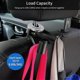 thumbnail image 3 of Car Seat Headrest Hooks, 2 Pack Durable Car Back Seat Hooks Hanger Dual-layer 360 Rotation Hoo, 3 of 5