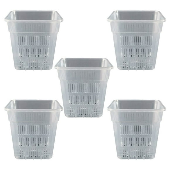 Mosiee Root Observation Square Pot Designed For Optimal For Plant Growth Conditions