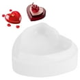 thumbnail image 3 of Molde de Silicona en Forma de Corazón Molde de Mousse para Tartas Utensilios para Hornear Accesorio para Hornear Blanco para Hacer Tartas Chocolate Tartas de Mousse Tartas ANGGREK Otros, 3 of 8