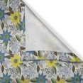 thumbnail image 3 of Ambesonne Yellow and Gray Kitchen Curtains, Antique Flowers Art, 55"x45", Lavender Blue Dark Taupe, 3 of 3