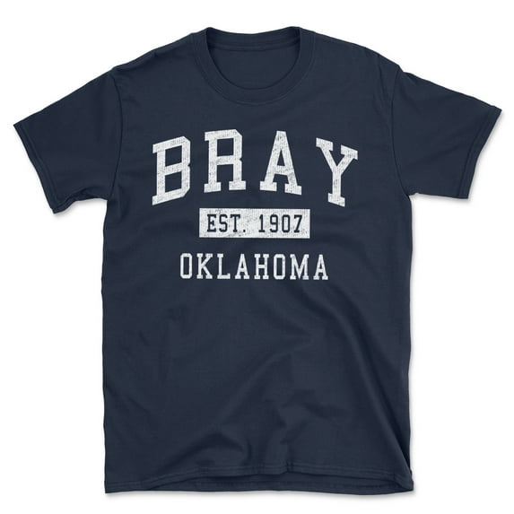 Bray Oklahoma Classic Established Men's Cotton T-Shirt