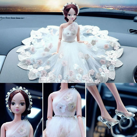 SPRING PARK Fashion Wedding Bride Car Inerior Decoration Display Ornament Accessory Gift