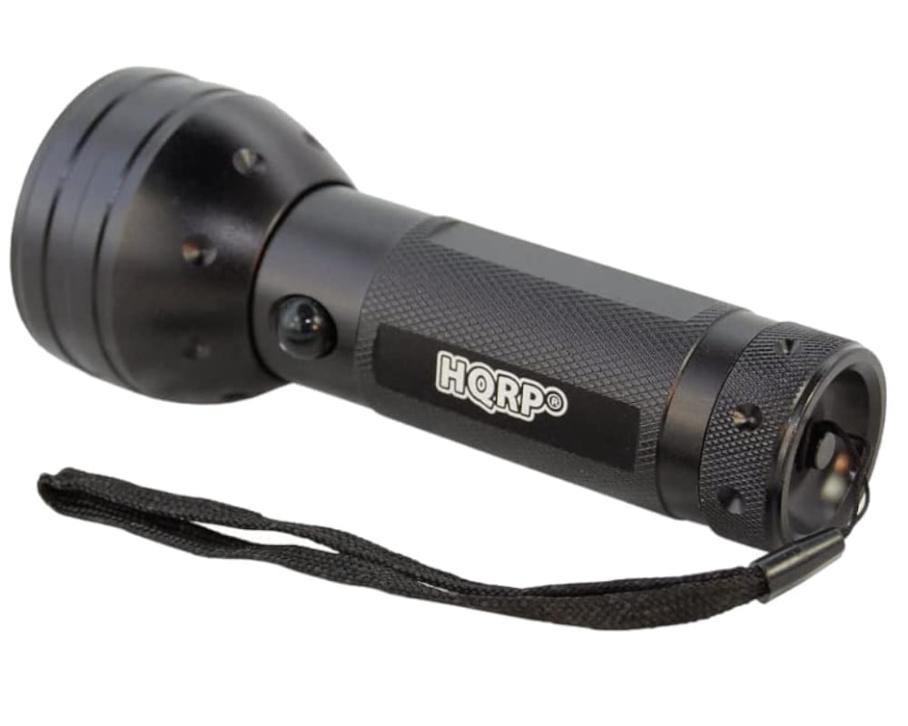 HQRP 51 LEDs Red Light LED Black Flashlight with a Large Coverage Area for Astronomy / Aviation / Night Vision