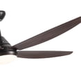 thumbnail image 2 of Wellspeed 56 in. Indoor Faux Wood Farmhouse Ceiling Fan with 5 Blades and Remote Control, 2 of 14