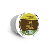 Marley Coffee K-Cup Portion Organic Coffee for Keurig Brewers - Espresso Roast Lively Up