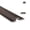 Brown 4M, variant on 2-8M Wave Bottom Door Draft Stopper Weather Strip Anti-Cold Noise Blocker Soundproof Door Sweeps Pu Form Sealing Strip