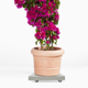 thumbnail image 3 of GOOHOCHY Soporte cuadrado resistente para plantas con ruedas, bandeja móvil para macetas, base rodante con ruedas, platillo de plástico para macetas de exterior., 3 of 8