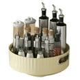 thumbnail image 1 of 360 Degree Rotating Tray Kitchen Cosmetic Turntable Storage Tray Non-Slip  Spice Rack Plate Household  Supplies, 1 of 12